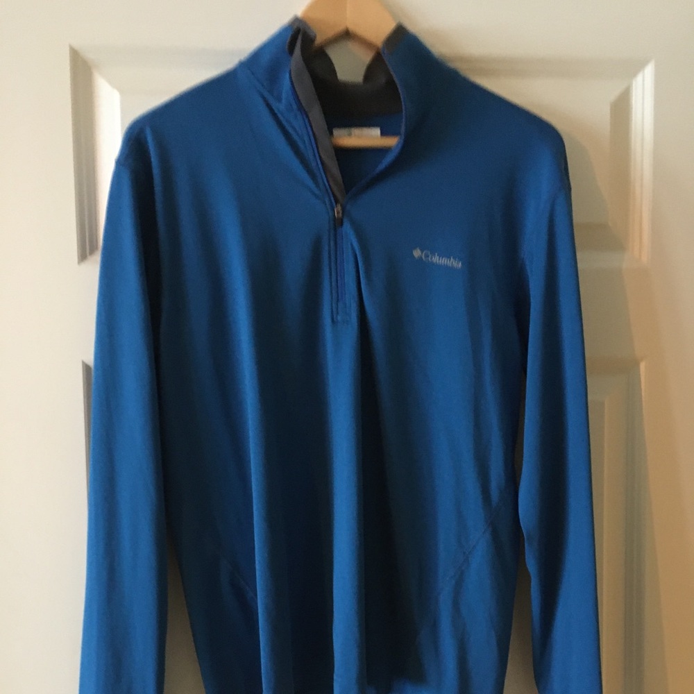 Men’s Columbia three quarter zip